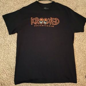 krooked skateboarding shirt
